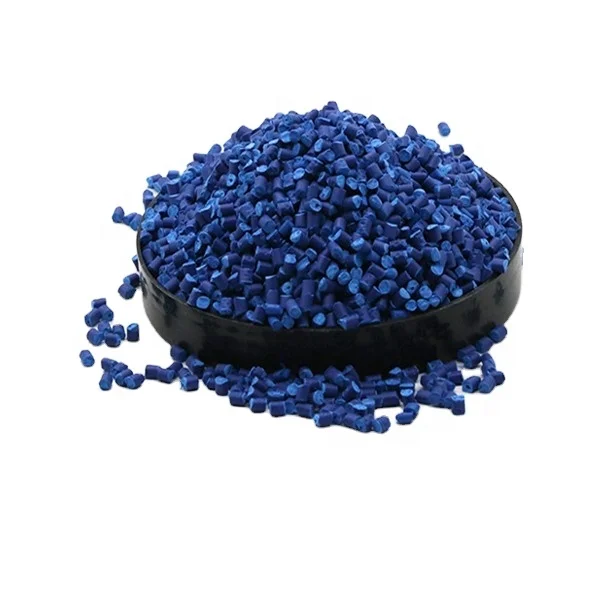 Three Polyethylene Fluorescent Pigment Glow in the Dark Blue Color Masterbatch