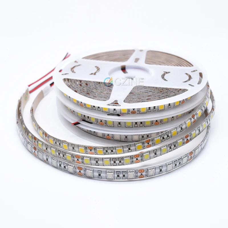wholesale waterproof 3014 2835 smart tape strip lights 5m 60leds/m 24 5 12 v led strip light 5050 with remote