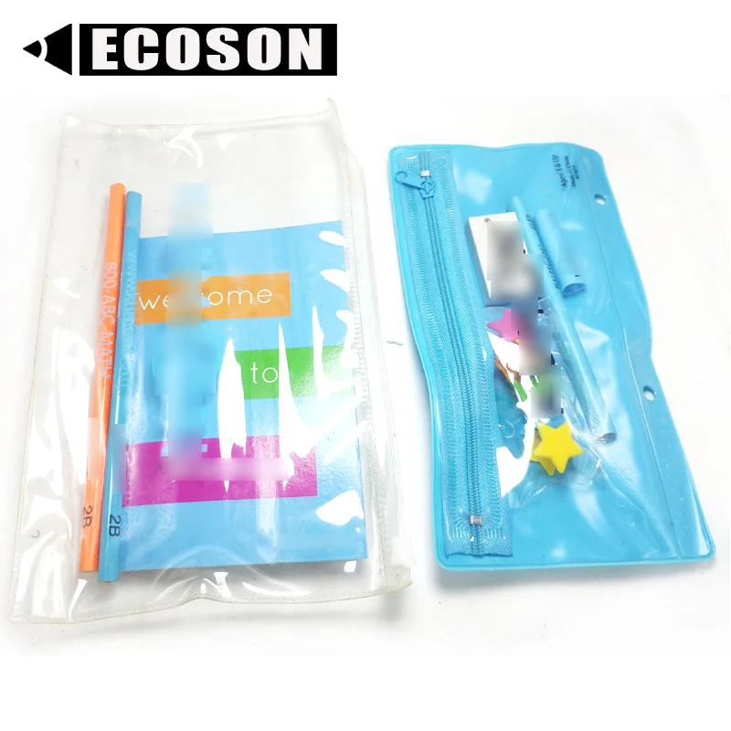 Cartoon Pencil Erasers Scissor Sharpener 5 In 1 Stationery Set For Boy Girls Kids Gift School Prizes