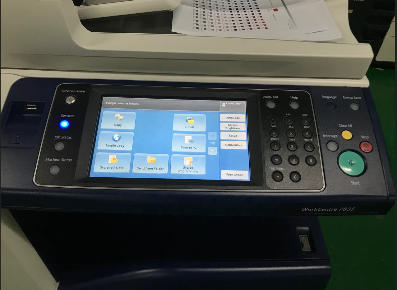 Высококачественный фотокопировальный аппарат 7835/7830 для xerox copiadoras usadas цветные принтеры