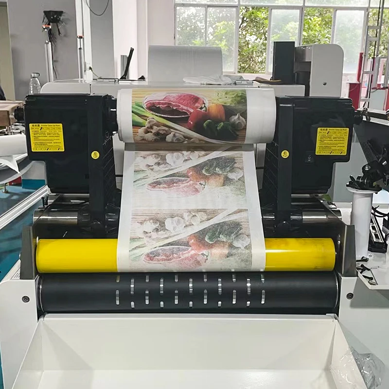 Onepass full Color Label Printer Roll to Roll Digital Label Printing Machine CISS Color Inkjet Printer