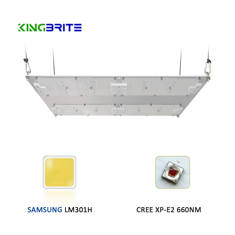  Hot Sell KingBrite qb288 480W lm301h mix Cree XP-E2 660nm red led grow