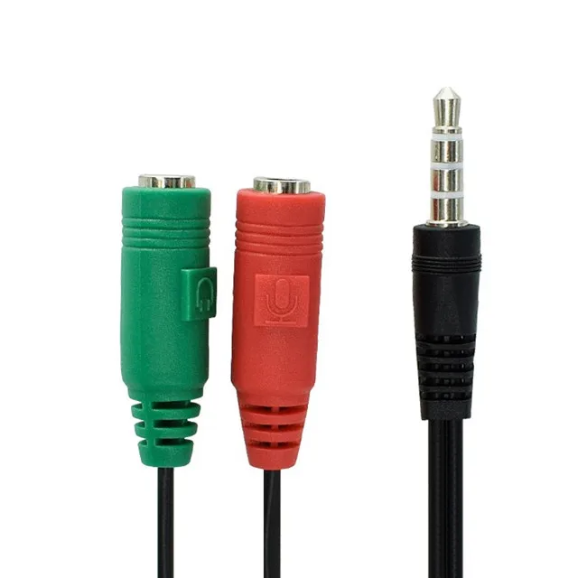 3.5mm 1 in 2 out Splitter Y Cable
