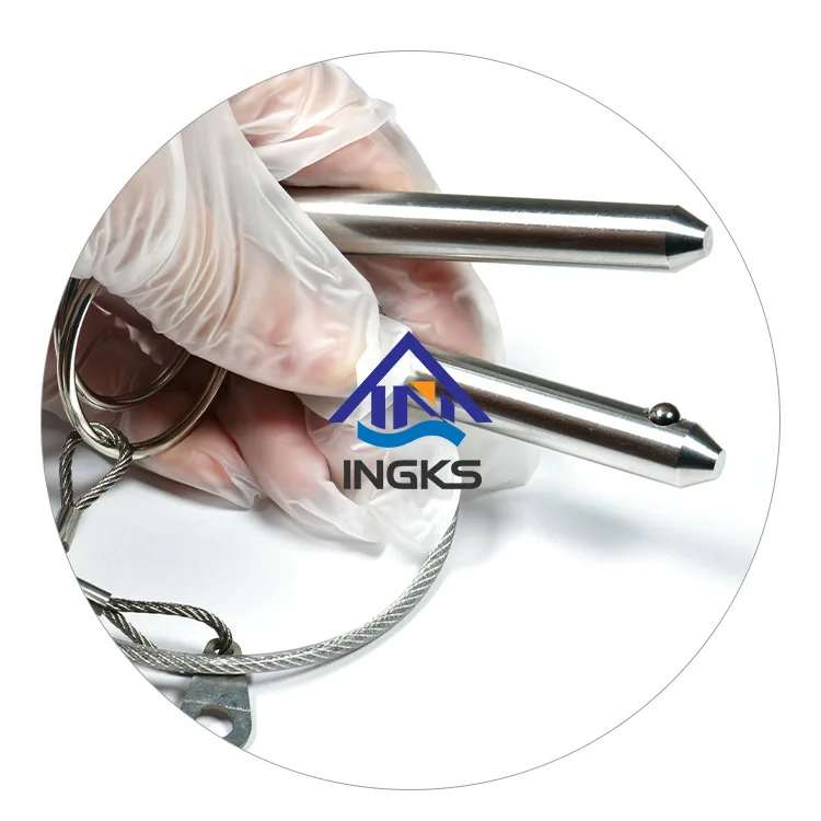 Bimini Top Pin Marine Hardware Quick Release Safety Lock Dentent  Pin