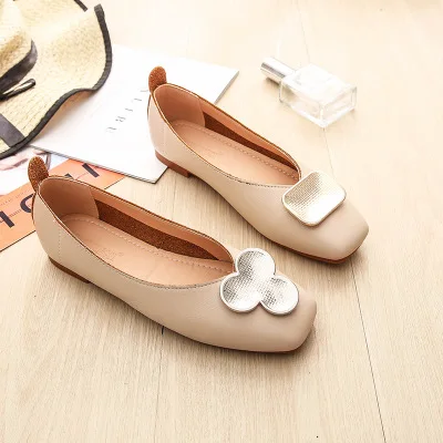 XY071 minnie ladies designer shanghai womens flats lady star shoes