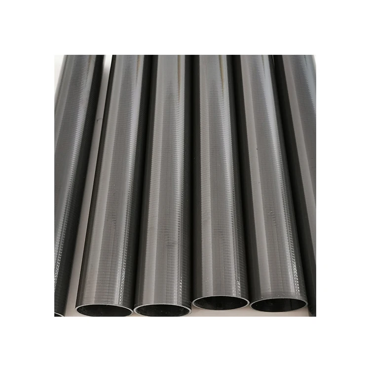 Factory Price Carbon Fiber Square Tube 3k Twill Plain Round Pipe