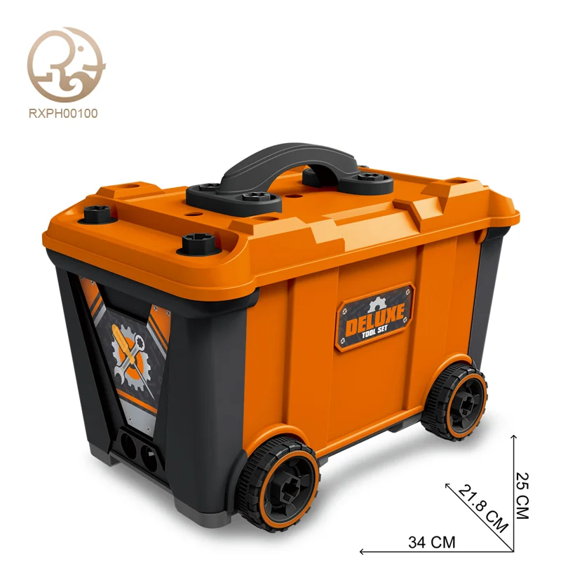 Factory Supply Kids toys Tool Toys Dress Up & Pretend Play Children boys Tool Set Toys With Multifunctional Box