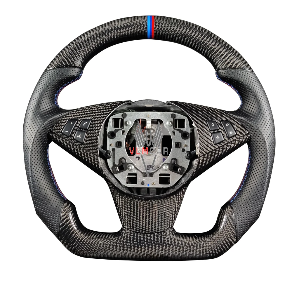 Carbon fiber steering wheel for BMW E60 M5 5Series/All BMW models can be customized