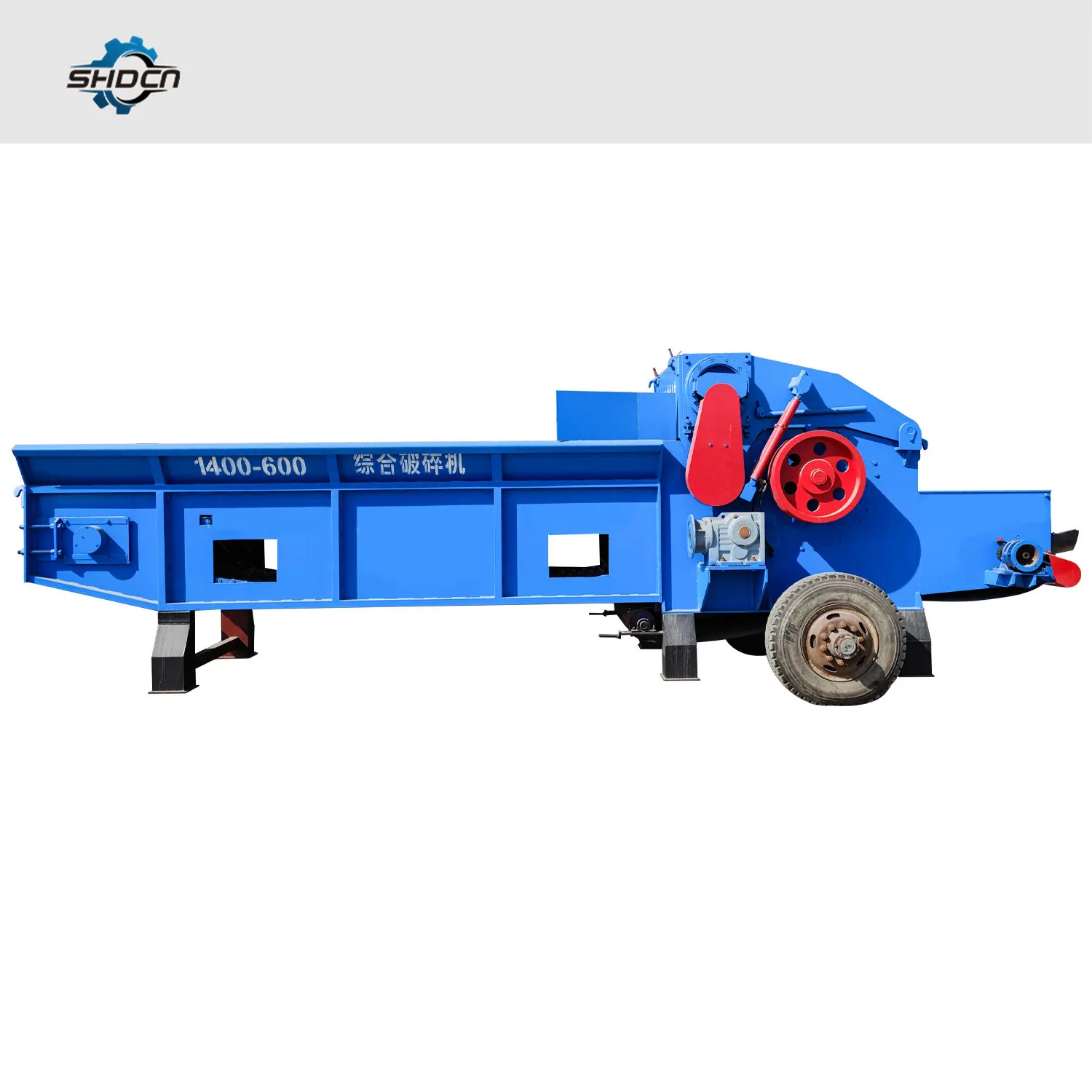 Diesel Engine Shd1400-600 Wood Chipper Used in Power Plant