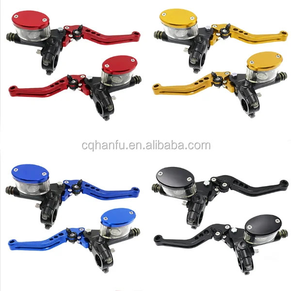 Motorcycle parts brake pump hydraulic brake clutch lever with master cylinder