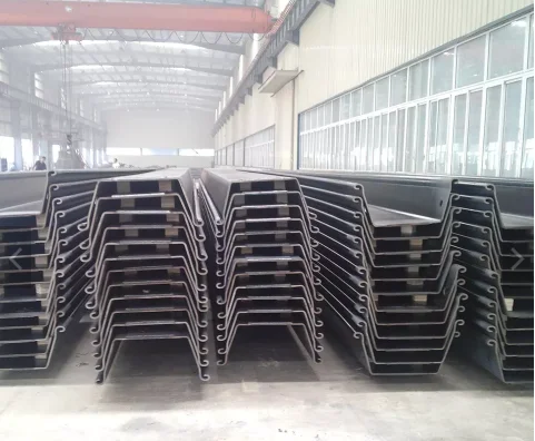 Грунтовая Новая китайская холодная форма U-образные металлические стальные сваи для