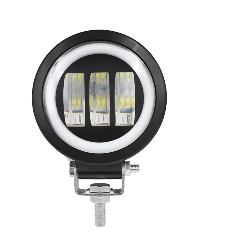 30W LED work light round 4 inch with halo off road vehicle forklift