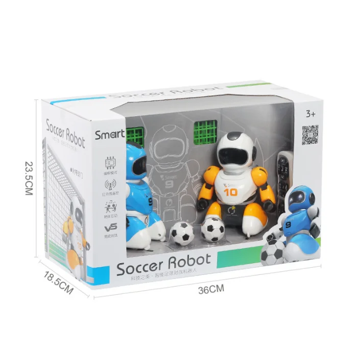 Amazon 2022 New Hot Selling Kids Electric Programmable Remote Control Soccer Robot Indoor Family Game Toy For Kids 3 Years & Up