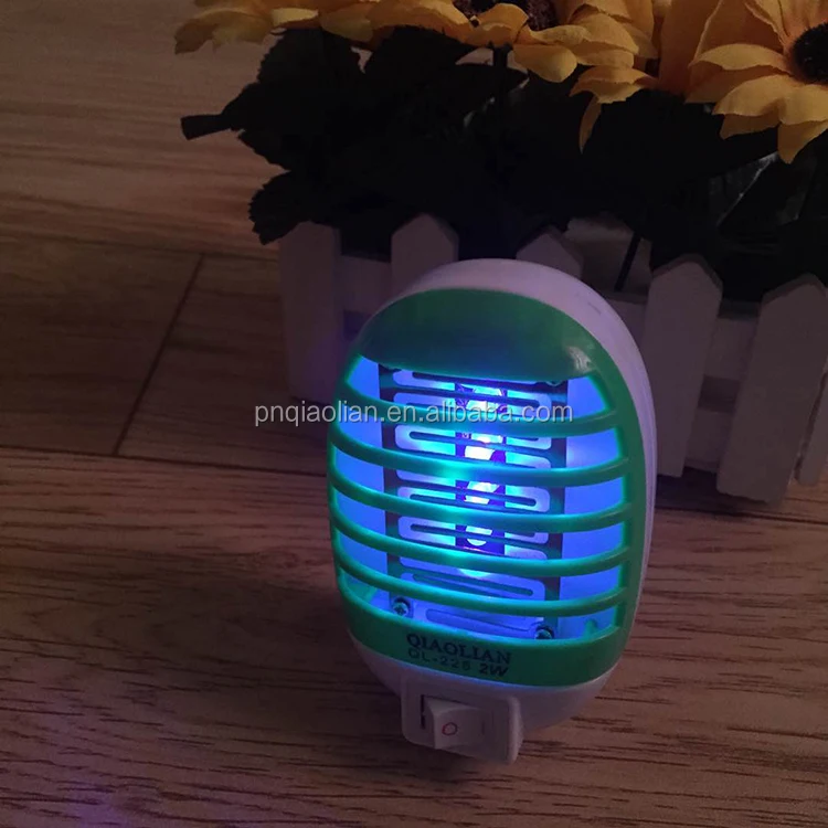 
Qiaolian Mosquito Killer Night Light 30000 Hours 2W Gentle LED Night Lights Indoor 110v-220v Electric Socket baby Switch Light 