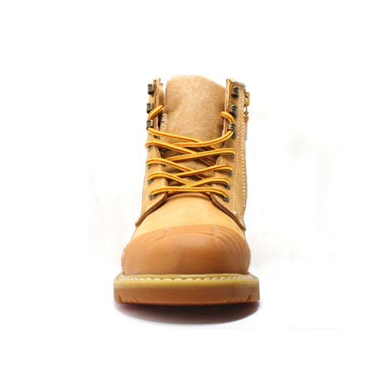 Camel Nubuck Leather Upper Matel Free Toecap Work Shoes S3