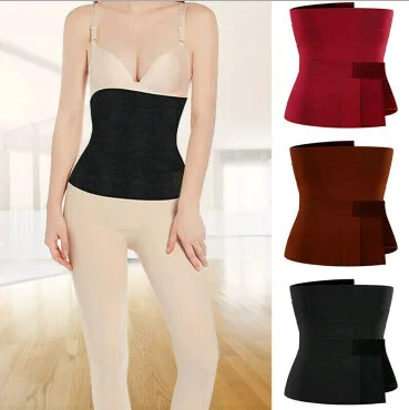 Detachable Waist belt Elastic Band Weight Loss Flat Slimming Belly Belt Body Shaper Tummy Wrap Waist Trainer Women Bandage