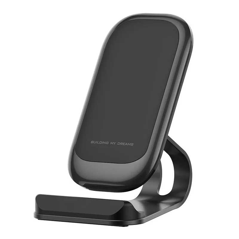 Aluminum Alloy Anti-skid 15W Wireless Mobile Phone Fast Charging Stand Wireless Phone Charger