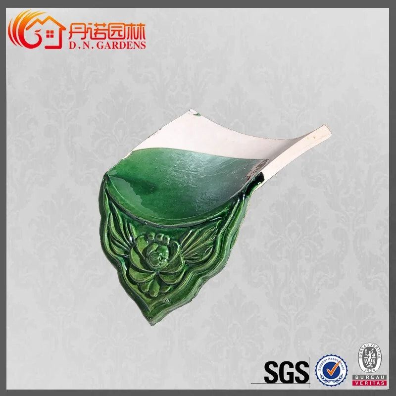 Asian style ancient chinese traditional roof tiles clay