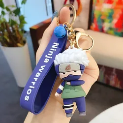 Popit Cartoon Personalized Kawaii 3d Rubber Silicone Cute Anime Keychain for Woman Girl Keychains Sets Charms