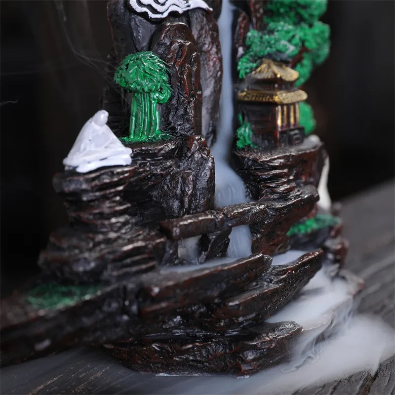 Горелка для благовоний «Водопад» подставка фонтана с ароматизатором дыма офиса и дома уникальное ремесло