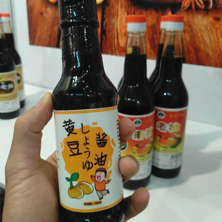 Thick Broad Bean Seasoning Glass Bottle 150 ml Sauce for Bulk