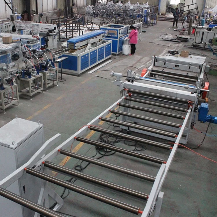 BOGDA Machinery Plastic PC ABS Single Layer Baggage Sheet Extrusion Line with Experienced