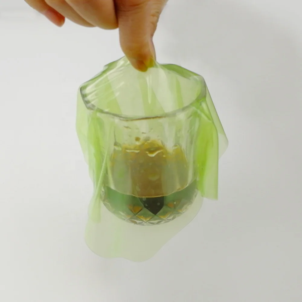 
Ultra-thin Stretch Silicone Cling Film Eco-friendly Durable Saran Wrap new product idea 2020 Kitchen 