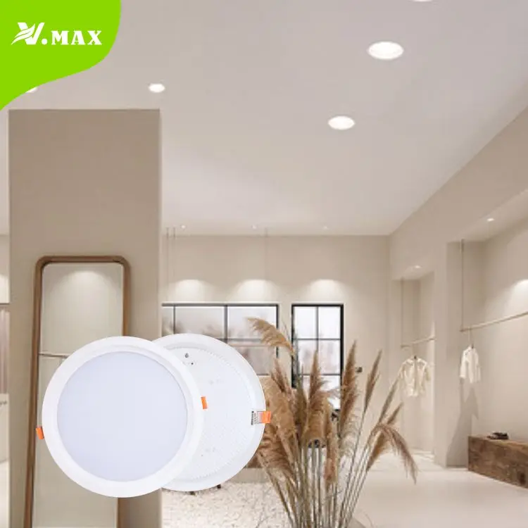 VMAX intelligent Led downlight ceiling light round recessed LED Down light indoor aluminum 30w cob led downlight