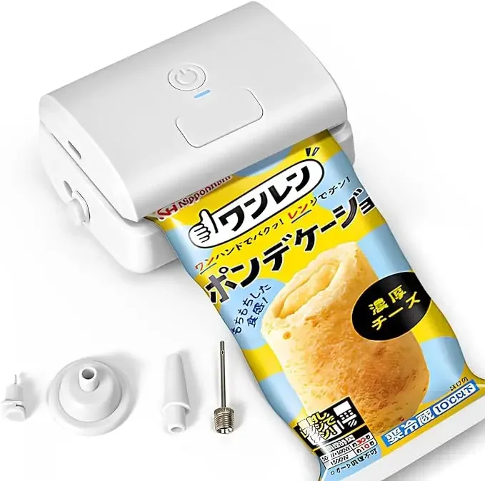 New Idea Design Plastic Sealer Vacuum Food Bags 2 in 1 Heat Seal and Cutter Good Used In Kitchen Keep Fruit Fresh