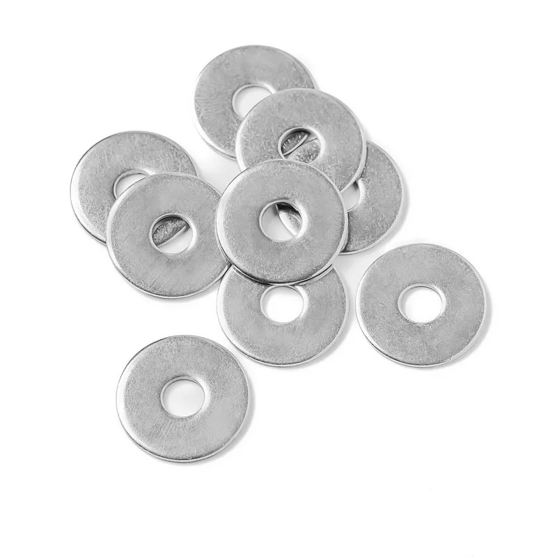 Best Selling M5 M6 M8 M10 Stainless Steel 304 316 DIN125 Flat Washers Galvanized and Ordinary Spring Washers Manufacturer