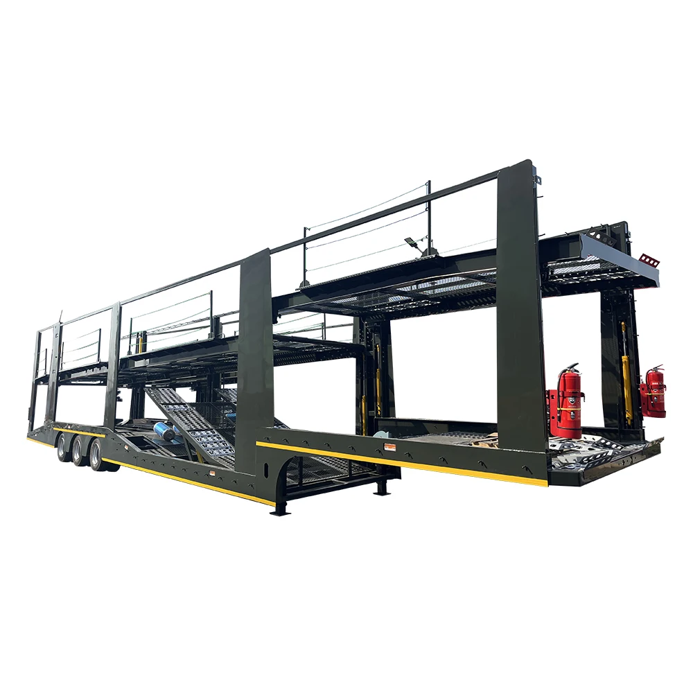 China Factory 6/8 Bit Car Carrier Trailer Vehicle Car Transport Semi Trailer