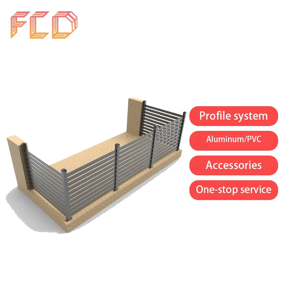 Delivery Fast Aluminium Fencing Trellis Gates Slat Boundary Wall Aluminum Garden Fence