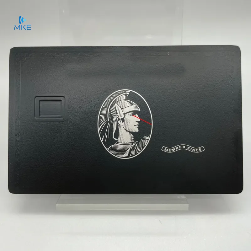 Popular 4442 4428 stainless steel programmable metal rfid card
