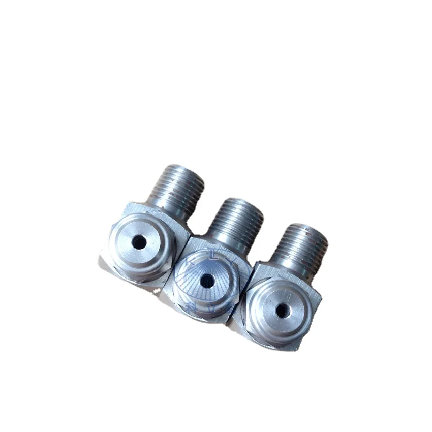 Angle type water jet full cone nozzle