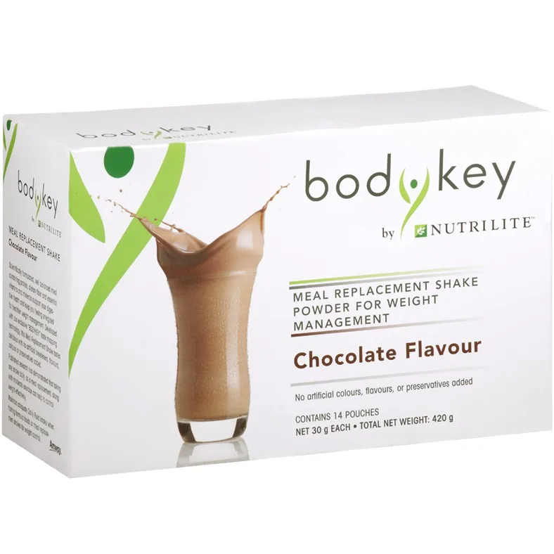 BodyKey by NUTRILITE Meal Replacement Shake chocolate Flavor Ingredients Protein dietary fiber vitamins minerals energy