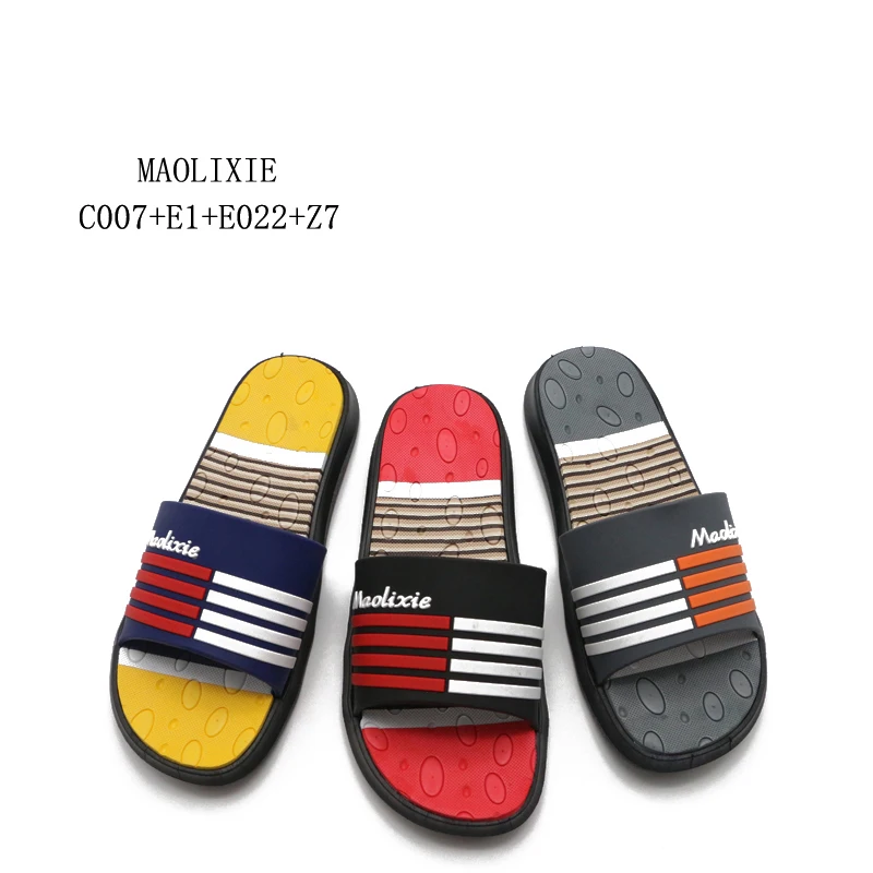 Fluffy Mens Sleepers Sandals Mens Slides Slipper New Chappal Designs Men Slide Slippers