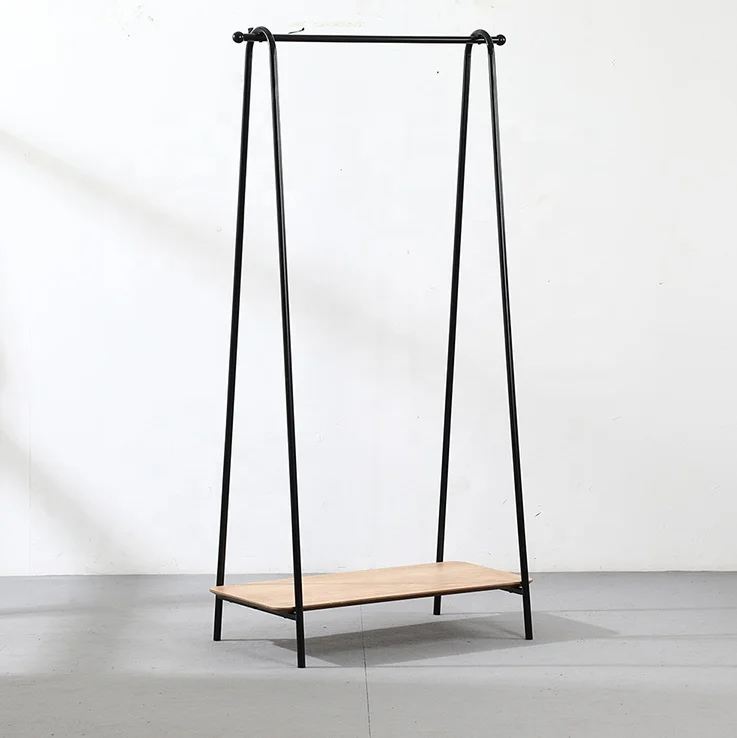 High Quality Indoor Outdoor Cloth Laundry Drying Racks Wood Display Racks Clothes Hanging Stand