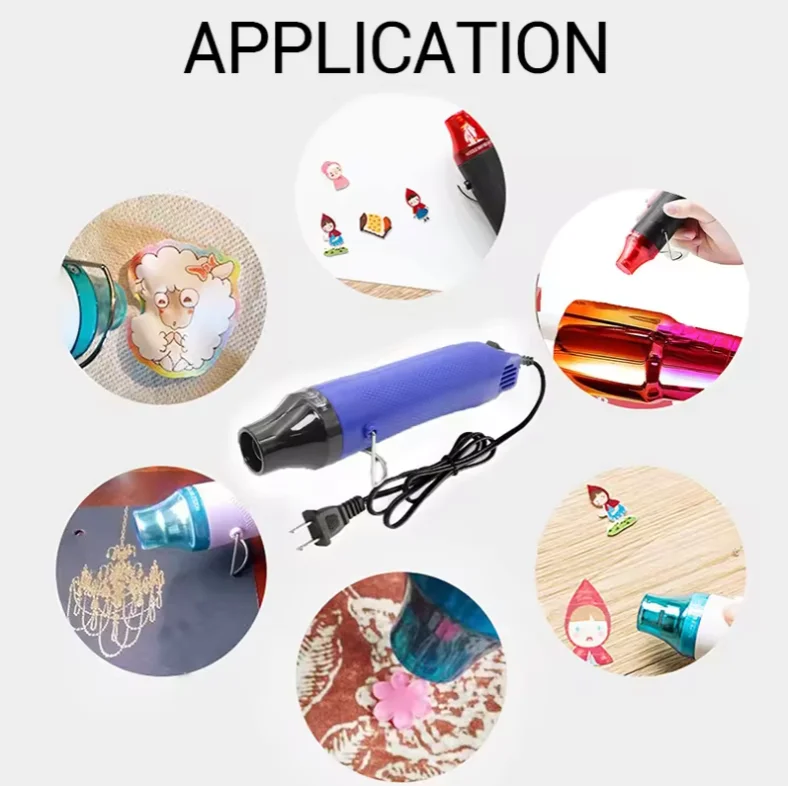 Best Selling 110V/220V/230V 300W US/UK Plug Hot Air Blower Mini Heat Air Gun For Solar Work