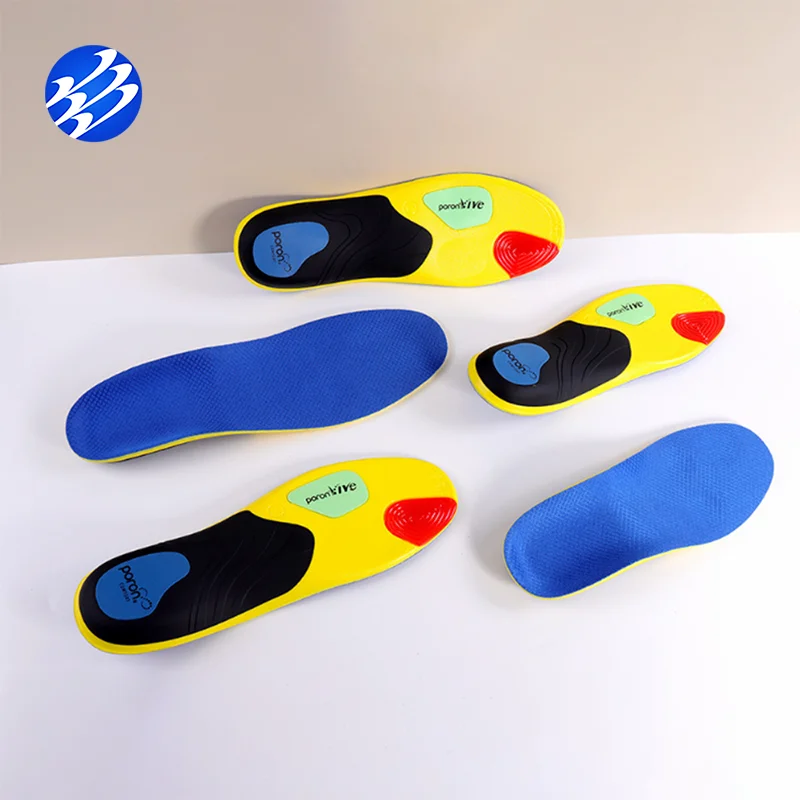 Lizeng Brand Walking Comfort Orthotic Full Length Poron Insoles