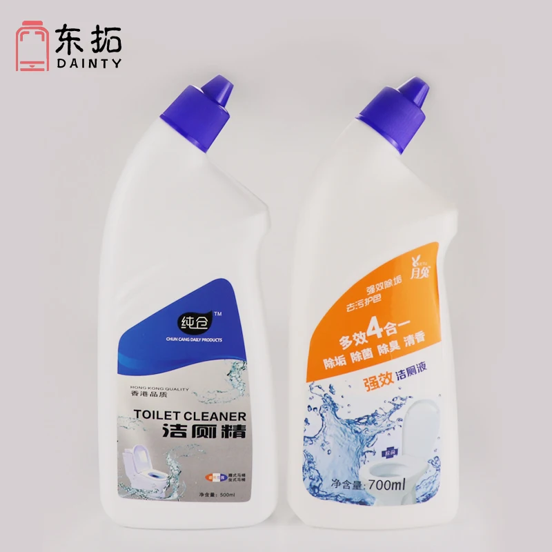 500ml 700ML16OZ 23OZ HDPE Toilet Liquid Deodorant Clenid Top Quality Bathroom Cleaner Spray Plastic