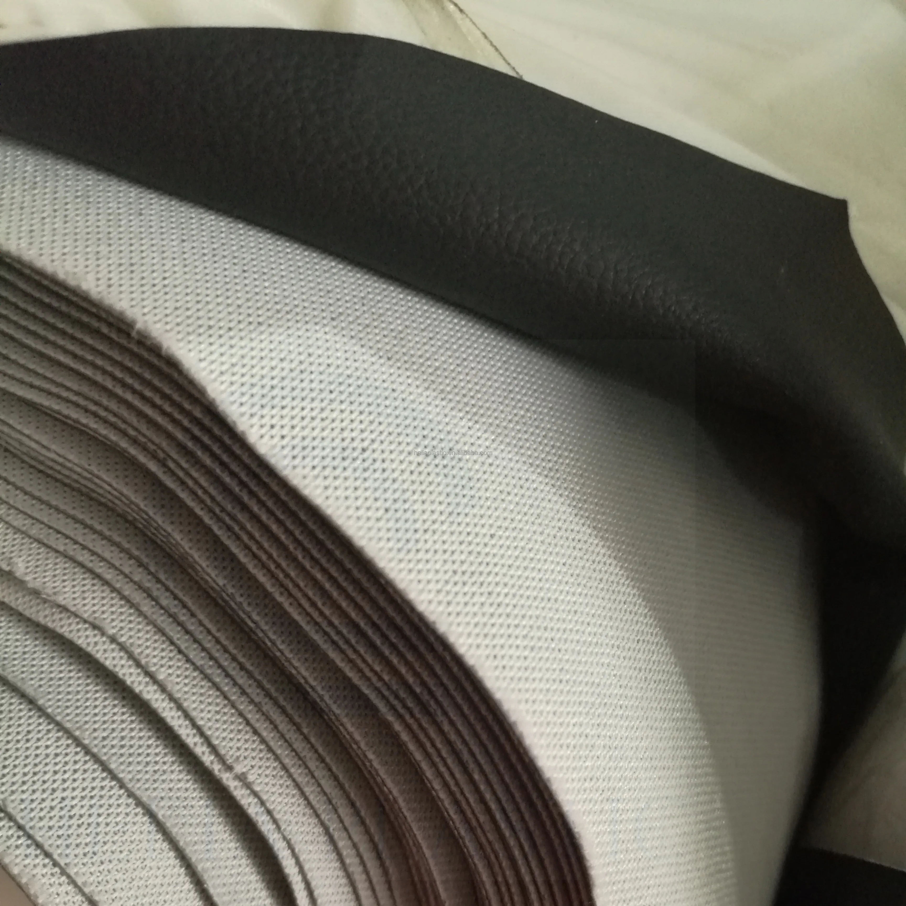 PVC leather stock used car seat leather mostly with brand car quality different embosses and colors