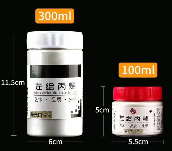 Painting Paint High Quality Non Toxical Hot Sale Metallic Color Acrylic for Artist 16 Colours Art Painting Set 11*6*6 Cm Freight