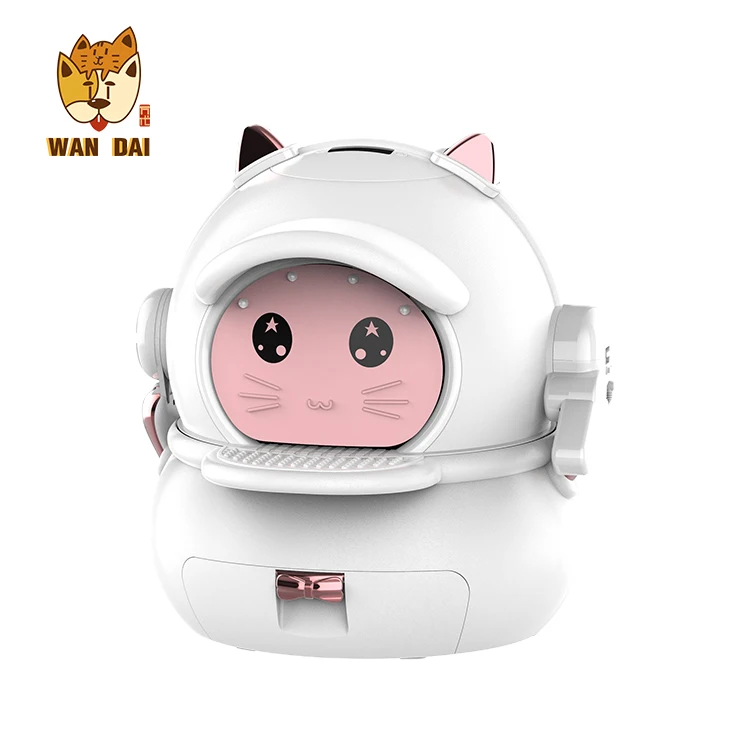 
Brand new anti-leaking pedal automatic litter box popular composite strength compression structure automatic cat litter box 