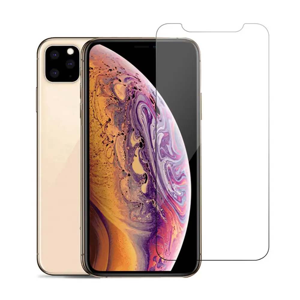 For iPhone XI/11 Transparent Tempered Glass Screen Protector 2.5D 9H glass Anti-Scratch Screen Protector 2019