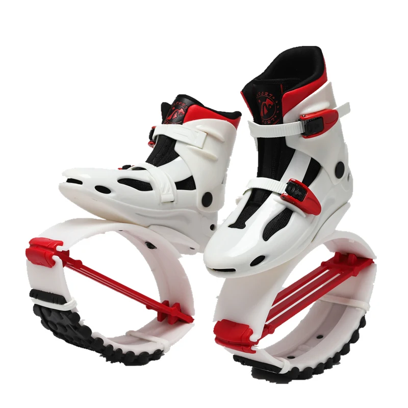 
New Bounce Boots Indoor Fitness Kangaroo Jumping Shoes Training Gym Stilts Both Men And Women Anti-Gravity Running Sports Shoes 