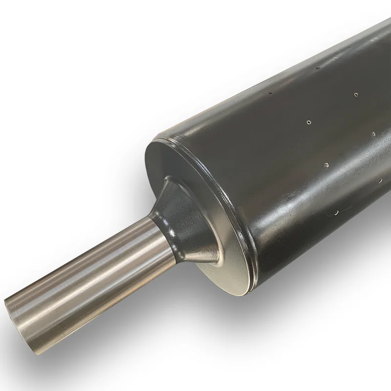 Large diameter heavy duty steel roller for non-woven machinery textile rollers