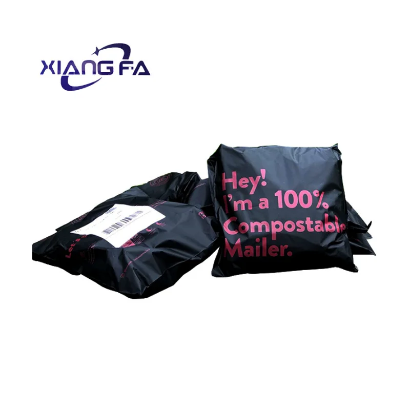2021 Custom 100% Biodegradable Compostable Eco friendly Shipping Packaging Mailing Bags Shipping Bags
