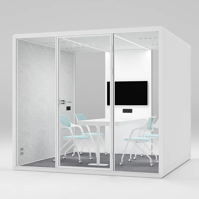 Professional Portable Soundproof Cabin for Meetings, Piano Practice Drumming and Live Streaming Customizable and High-Quality