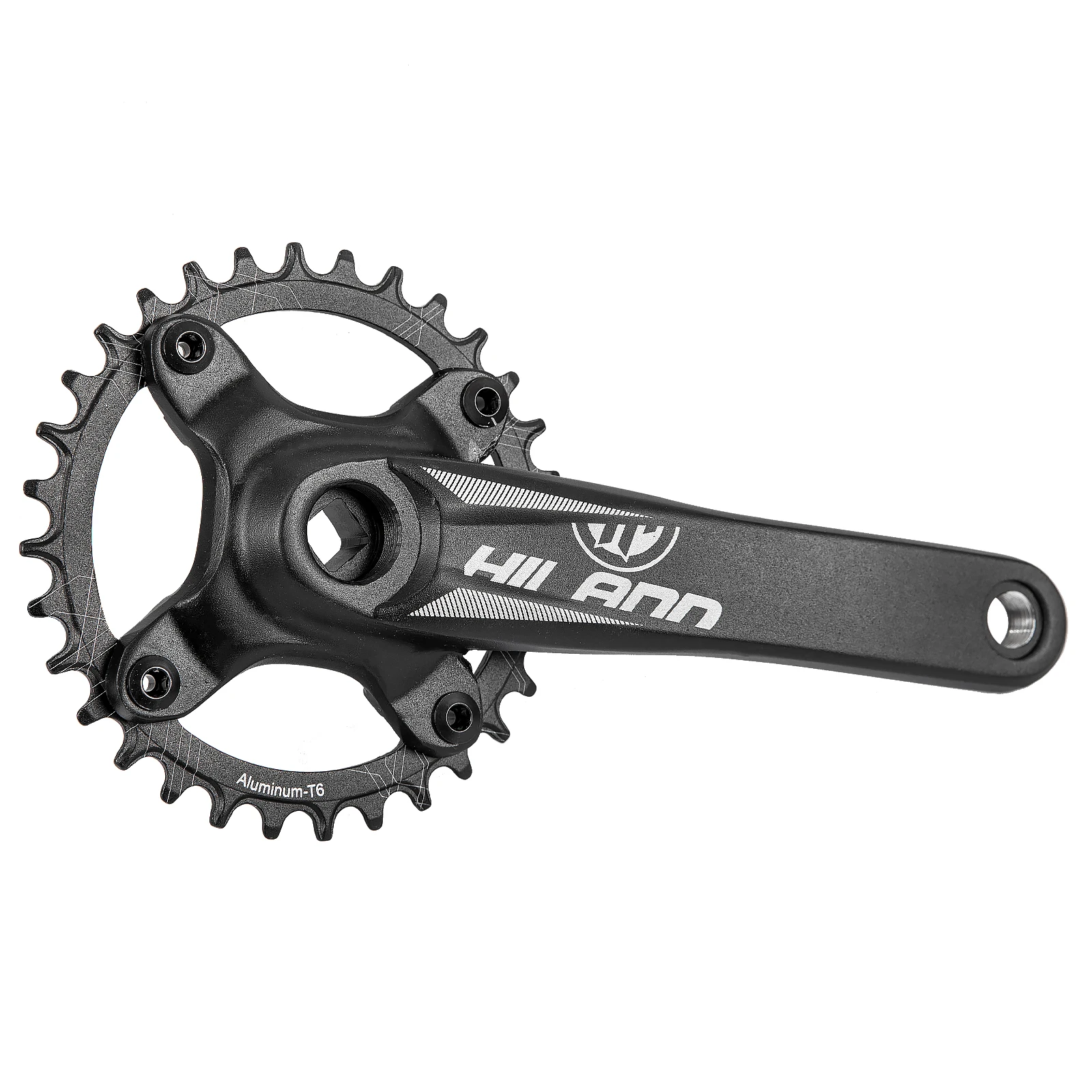JOYSUN MTB Crankset 32-36T Ultralight Aluminum Alloy Crankset Mountain Bicycle Crank Set Bike Parts Mtb Cranks