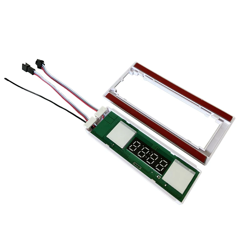 Smart Touch Mirror Light Switch With Time And Temperature Display Touch Sensor Switch For Mirrors